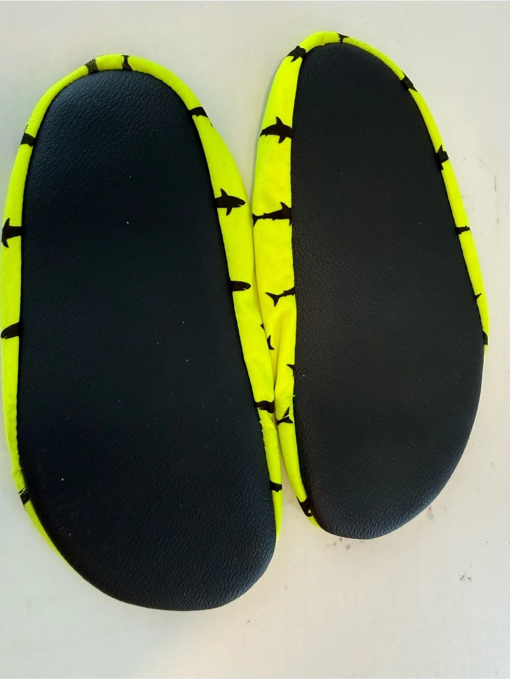 Slipstop Yellow Shark Scuba Shoes Size 13 New #Lux-K